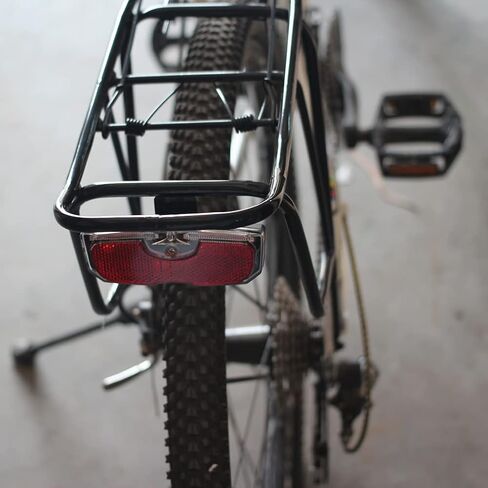 ضوء خلفي عاكس للدراجة، عاكس خلفي آمن للركوب ليلاً في الهواء الطلق، ضوء خلفي للدراجة لركوب الدراجات الليلية باللون الأحمر in Kuwait