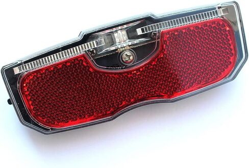 ضوء خلفي عاكس للدراجة، عاكس خلفي آمن للركوب ليلاً في الهواء الطلق، ضوء خلفي للدراجة لركوب الدراجات الليلية باللون الأحمر in Kuwait