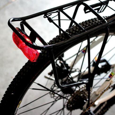 ضوء خلفي عاكس للدراجة، عاكس خلفي آمن للركوب ليلاً في الهواء الطلق، ضوء خلفي للدراجة لركوب الدراجات الليلية باللون الأحمر in Kuwait
