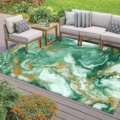 Marble Blue Ultra Violet Black Abstract Neon Purple Wave Gradient Art Rugs Soft Non-Slip Indoor Outdoor Living Room Bedroom Kids Modern Home Decor Carpet Mat, Multicolor, 31x47in(80X120cm) in Saudi Arabia