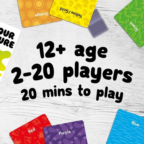 Big Potato Colorbrain: Award-Winning Family Board Game | Crafty Questions and Colorful Answers in Saudi Arabia