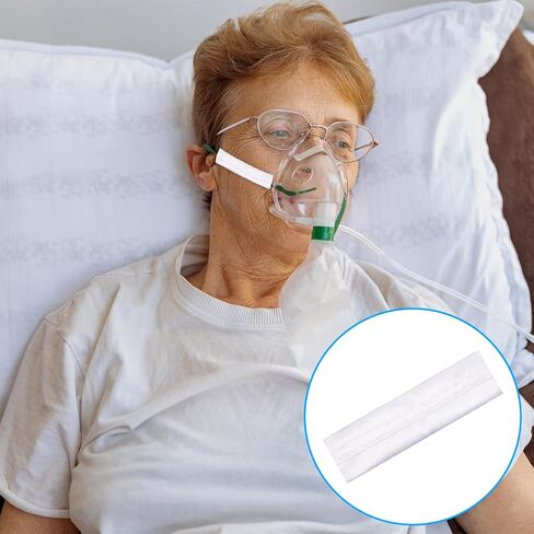4 قطع من أغطية الأشرطة لجهاز CPAP، أغطية حزام الرأس من الساتان الناعم لجهاز CPAP، حزام قناع ناعم، غطاء حزام، وسادات مريحة لتقليل المسافة البادئة للوجه والخد الأحمر (أبيض) in Saudi Arabia