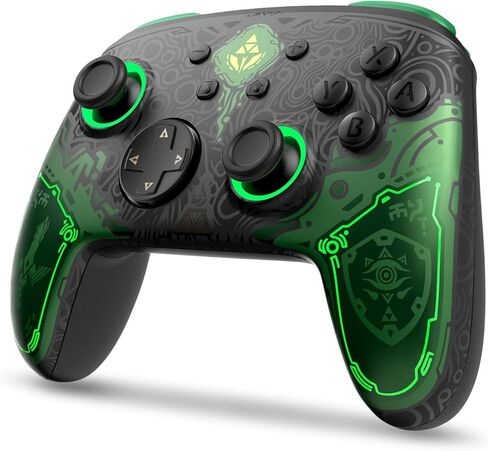 وحدة تحكم IINE Switch Pro، وحدات تحكم التبديل اللاسلكية للتبديل/Lite/OLED، وحدة تحكم لوحة الألعاب عن بعد مع وظائف NFC/6-Axis Gyro/Rumble/Turbo/Macro in Kuwait