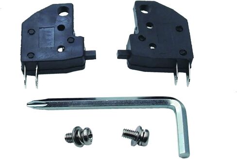 Left Right Brake Light Switch for GY6 50cc 125cc 150cc QMB139 QMJ157 Chinese Scooter Moped ATV Peace Jonway SSR (Left+Right) in Saudi Arabia