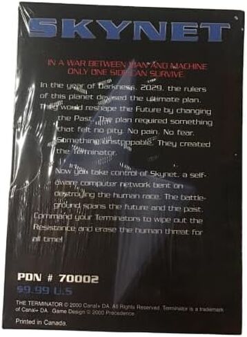 Skynet The Terminator 50 Card Starter Deck Collectible Card Game CCG in Kuwait