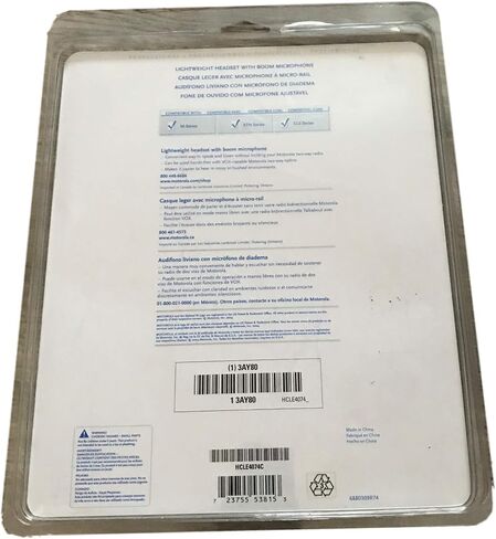 Motorola 53815 Headset with Boom Microphone in Saudi Arabia