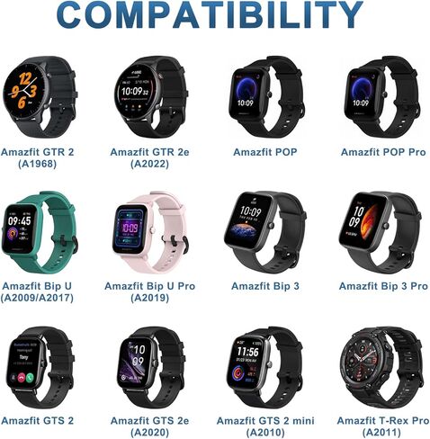 شاحن متوافق مع Amazfit Bip 3 / Bip 3 Pro/Bip U/Bip U Pro/T-Rex Pro/Pop Pro، ملحقات الساعات الذكية البديلة لكابل شحن USB in Kuwait
