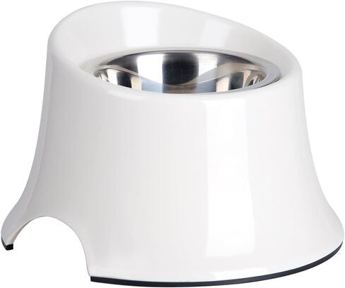 Super Design Elevated Dog Bowl Raised Dog Feeder for Food and Water, Non Spill Edges & Non Skid Sturdy Melamine Stand, Reduce Neck Stress, Less Regurgitating and Vomiting 1 Cup Orange in Saudi Arabia