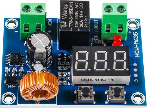 2pcs XH-M609 Low Voltage Disconnect Digital DC Voltage Protection Module 12-36V Digital Display Over-Discharge Circuit Protection Module in Saudi Arabia