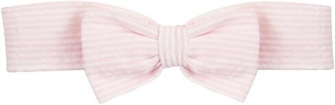 RuffleButts® Baby/Toddler Girls Light Wash Denim Headband - 0-24m in Saudi Arabia