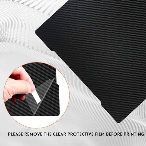 لوحة بناء PET PEI مزدوجة الجوانب من IdeaFormer لـ Prusa i3 MK2 MK2.5 MK3 MK3S MK4، ورقة فولاذية زنبركية PET PEI مرنة لطابعات Prusa ثلاثية الأبعاد 241 × 253.8 مم in Kuwait