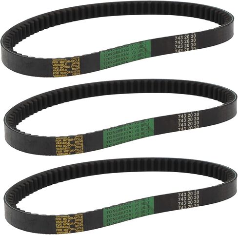 743 20 30 Drive Belt for Chinese GY6 125CC 150CC ATV Quad Scooter Moped 152QMI 157QMJ Short-case Engine 3PC Taotao Jonway Parts in Saudi Arabia