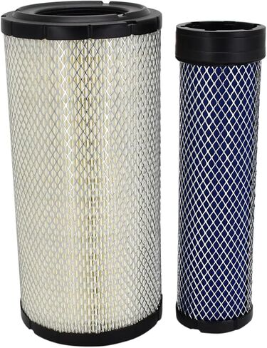 مجموعة فلاتر الهواء P828889 P829333 متوافقة مع Kubota Loader SVL90 SVL90-2 متوافقة مع Wix 46562 46569 Caterpillar CAT 110-6326 110-6331 Case 222421A1 222422A1 in Kuwait