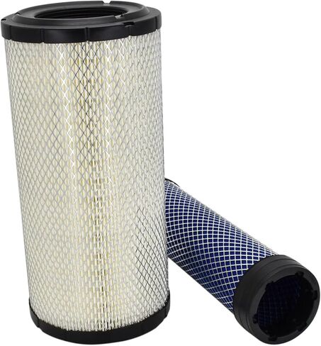 مجموعة فلاتر الهواء P828889 P829333 متوافقة مع Kubota Loader SVL90 SVL90-2 متوافقة مع Wix 46562 46569 Caterpillar CAT 110-6326 110-6331 Case 222421A1 222422A1 in Kuwait