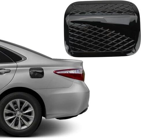 Gloss Black Fuel Tank Cover Trim Oil Cap Accessories Replace for 2018-2021 2022 2023 Toyota Camry in Saudi Arabia
