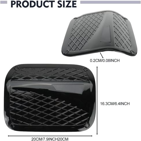 Gloss Black Fuel Tank Cover Trim Oil Cap Accessories Replace for 2018-2021 2022 2023 Toyota Camry in Saudi Arabia