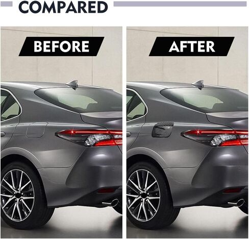 Gloss Black Fuel Tank Cover Trim Oil Cap Accessories Replace for 2018-2021 2022 2023 Toyota Camry in Saudi Arabia