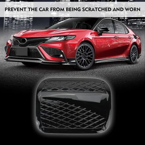 Gloss Black Fuel Tank Cover Trim Oil Cap Accessories Replace for 2018-2021 2022 2023 Toyota Camry in Saudi Arabia