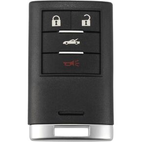 X AUTOHAUX Replacement Keyless Entry Remote Car Key Fob 315MHz M3N5WY7777A for Chevrolet Corvette 2008-2013 4 Buttons
