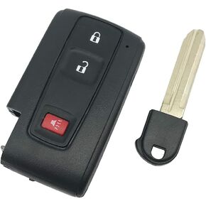 Replacement Key Fob Cover Case fit for 2004-2009 Toyota Prius Keyless Entry Key Fob Shell