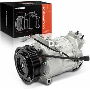 A-Premium Air Conditioner AC Compressor with Clutch Compatible with Nissan Vehicle - Altima 2019-2022, Rogue 2021-2023 - for L4 2.5L Model