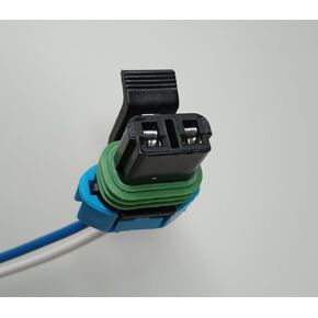 AC Compressor Power Supply, Connector plugin Wire Repair kit, Coolant Level Sensor Connector plugin Wire Repair kit 2 pins, 16 Gauge, 6 inches Long.