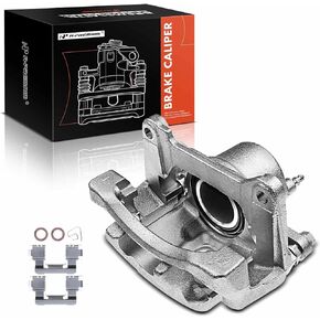 A-Premium Disc Brake Caliper Assembly with Bracket Compatible with Select Scion and Toyota Models - tC 2005-2010 L4 2.4L, Celica 2003-2005 L4 1.8L - Front Right Passenger Side