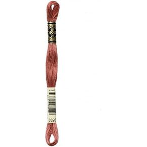 DMC Stranded Cotton Embroidery Thread 3328 - per Skein