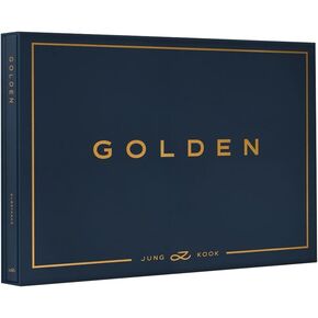 BTS : JUNGKOOK GOLDEN (SUBSTANCE Version) 1st Solo Album CD+Poster+Photocard+Symbol Sticker+Postcard+Photobook+Contents Envelope+(Extra BTS 6 Photocards+1 Double-Sided Photocard+Pocket Mirror)