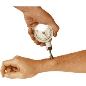 Baseline Dolorimeter with Circular Probe, Pound Sensitivity