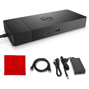 Koncept Dell WD19 Docking Station Bundle Dell Docking Station with 180W AC Adapter, HDMI Cable & Microfiber Cleaning Cloth