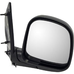 Dorman 955-1182 Passenger Side Manual Door Mirror - Folding Compatible with Select Chevrolet / GMC Models, Black