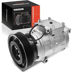 A-Premium Air Conditioner AC Compressor with Clutch Compatible with Acura CL 3.0L 1997-1999, Honda Accord 3.0L 1998-2002