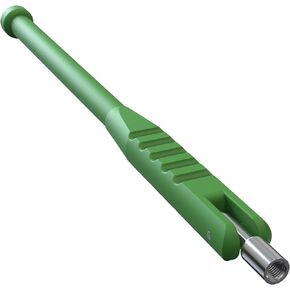 BASIKER Tire Valve Stem Puller Tool No Scratch with Valve Core Tool Green Perfect Replacement for Universial car Valve Stem Extenders Straight Metal Dual Wheel Valve Stem Extension Adapter