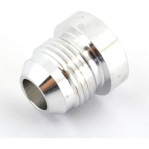 8AN Aluminum Bung Weld-on Male 8AN Bung for Fuel, Oil, Coolant and Air