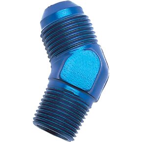 Edelbrock/Russell 660950-6 AN 45 Degree Flare to Pipe Adapter Fitting