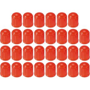 Motoforti Universal Tire Valve Stem Caps Valve Stem Covers for Car SUV Bike Trucks Motorcycles, 12mm, Plastic, Green, 30pcs in Kuwait