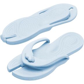 Travel Flip-Flop for Women and Men, Portable Foldable Slippers Soft Comfy Non-Slip Quick Dry House Bathroom Shower Shoes Spa Gym Swimming Sandals Beach