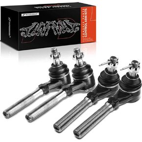 A-Premium Set of 4, Front Inner & Outer Tie Rod End Kit, Compatible with Ford F-150 1997-2003, F-150 Heritage 2004, F-250 1997-1999, Expedition 1997-2002, Lincoln Navigator 1998-2002