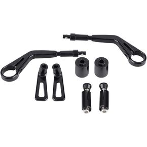 Motorcycle Brake Clutch Guard, KIMISS Universal 1 Pair Motorcycle Adjustable Brake Clutch Levers Protect Guard Handlebar 22mm