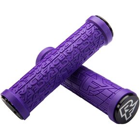 Race Face Lock-On Grippler Grips, Purple, 30mm