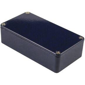 Hammond 1590BBGR Green Diecast Aluminum Enclosure - Inches (4.67" x 3.68" x 1.18") mm (119mm x 94mm x 30mm)