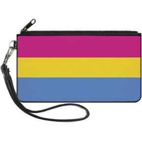 Buckle-Down Women's Zip Wallet Pride Small, 6.5" x 3.5"