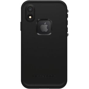 حافظة Lifeproof FRĒ SERIES المقاومة للماء لهاتف iPhone Xr - عبوة البيع بالتجزئة - الأسفلت (أسود/رمادي داكن) in Kuwait