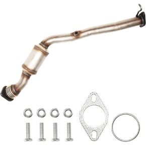 KAC 1pcs High Flow Catalytic Converter Kit Replacement for 2004-2008 Grand Prix 2005-2009 LaCrosse Direct-Fit Stainless Steel Catalytic Converter, Replace 54752(EPA Compliant)