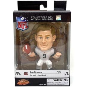 Party Animal Joe Burrow Color Rush Cincinnati Bengals Big Shot Ballers Figure