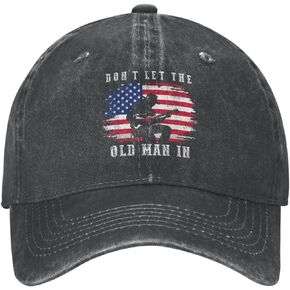 Vintage Adult Cowboy Hat Cotton Denim Sports Baseball Cap for Men Adjustable