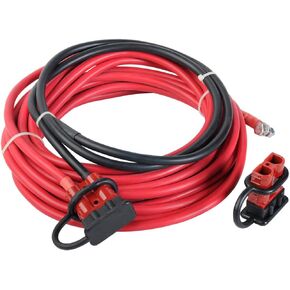 HAMPTON PROD Keeper - 6 AWG Trailer Wiring Kit - 25’ and 6’ with Quick Connect for KT and KU Winches