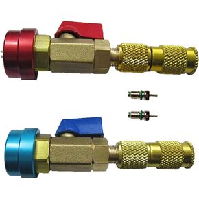 Automotive Air Conditioning R134A Valve Core High Low Pressure Tool Quick Remover Installer