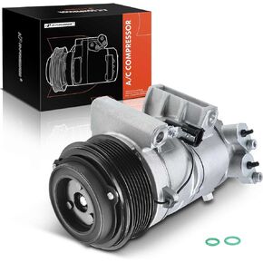 A-Premium Air Conditioner AC Compressor with Clutch Compatible with Infiniti QX56 QX80, Nissan Armada Pathfinder Titan XD, 5.0L 5.6L